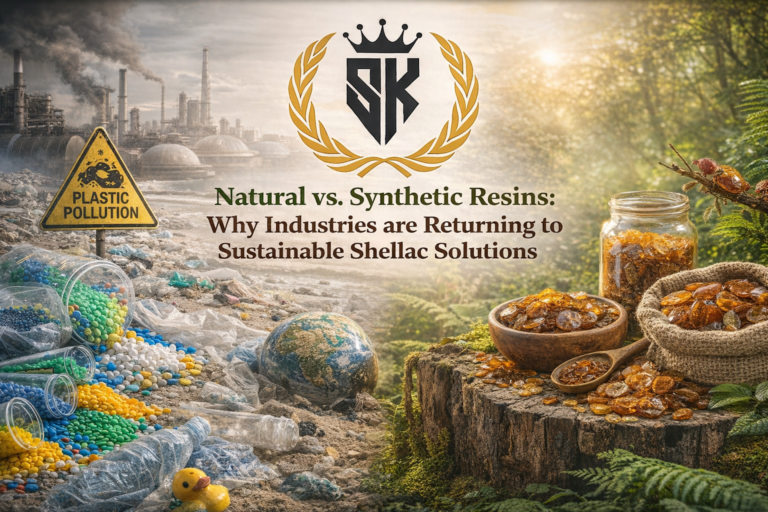 Natural vs. Synthetic Resins: Why Industries are Returning to Sustainable Shellac Solutions