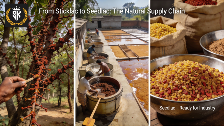 From Sticklac to Seedlac: Understanding the Raw Material Supply Chain and QualityControl