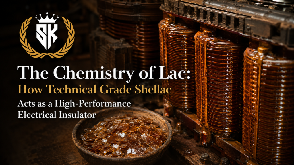 The Chemistry of Lac - How Technical Grade Shellac Acts as a High-Performance Electrical Insulator